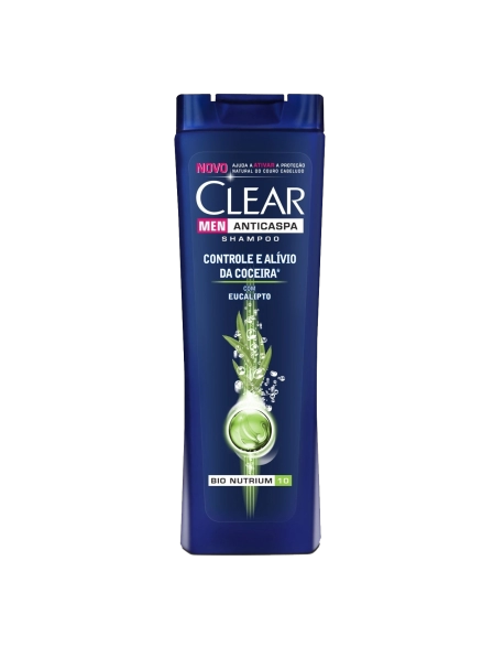 Shampoo Clear Men Anticaspa Contra Coceira 400ml