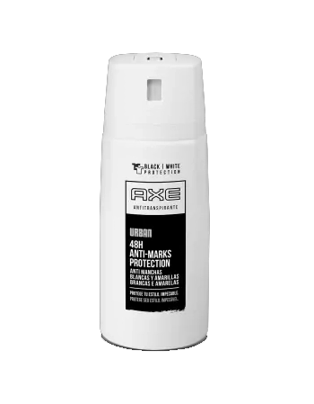 Axe Aerosol Antitranspirante Urban Black & White 152ml