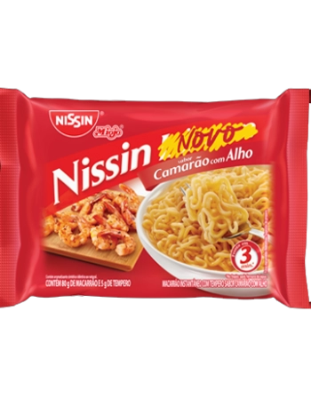 Nissin Lámen Camarão com Alho 85g