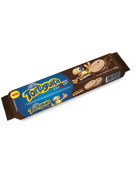 Tortuguita Flow Recheada Chocolate 86g