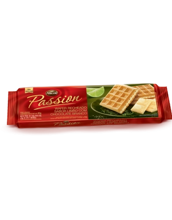 Biscoito Wafer Limão Passion 80g