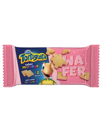 Tortuguita Wafer Morango 85g