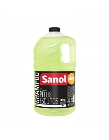 Shampoo Sanol para pelos escuros 5L