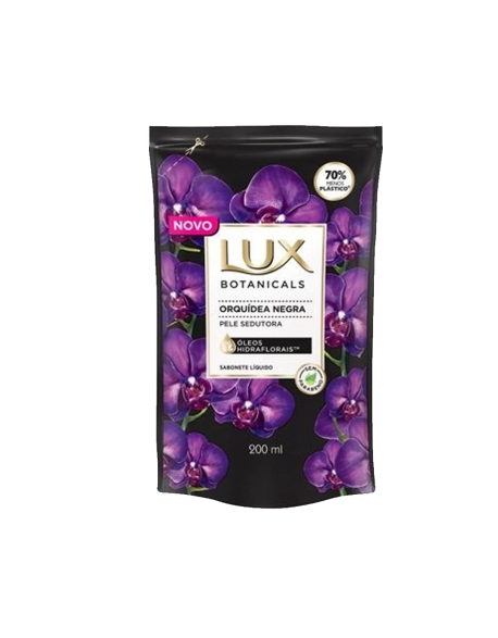 UNI LUX SABONETE LIQ ORQUIDEA NEGRA 200ML (12)