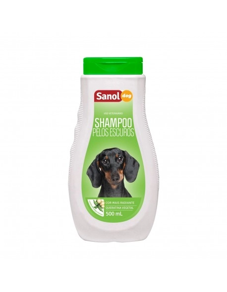 Shampoo Sanol para pelos escuros 500ml