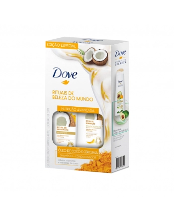 Dove Shampoo e Condicionador Ritual e Reparação 400ml