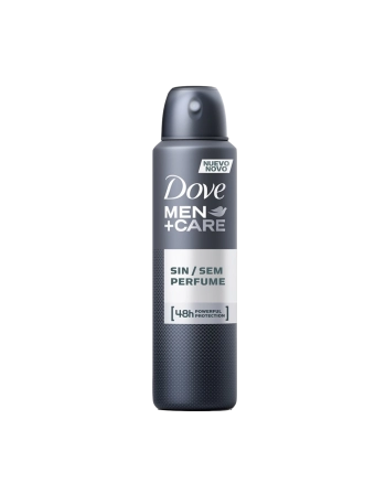 Dove Men Care Aerosol Sem Perfume 150ml