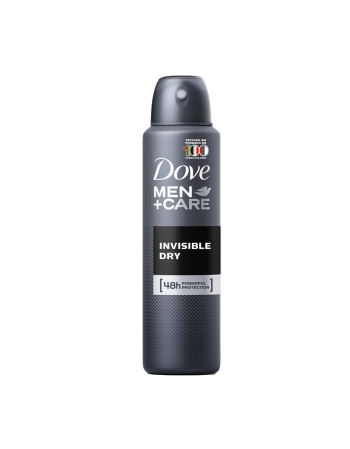 UNI DOVE AERO MEN INVISIBLE DRY 150ML (12)