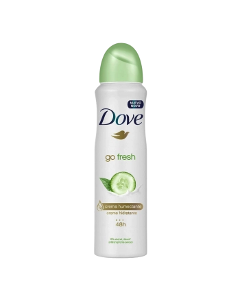 UNI DOVE AERO GO FRESH PEP/CHA VERDE 150ML (12)