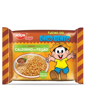 Nissin Lámen Chico Bento Caldinho de Feijão 75g