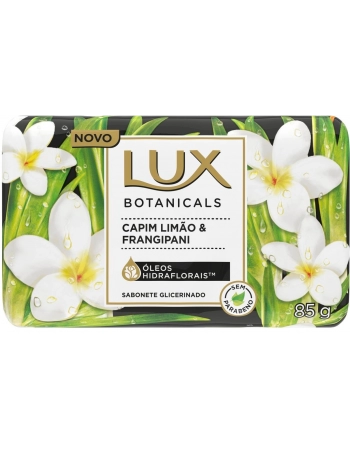 Lux Sabonete Barra Capim Limão e Frangipani 85g