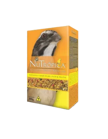NuTrópica Trinca-Ferro - À Base de Mel, Ovos e Frutas 300g