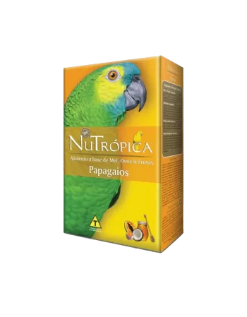 NuTrópica Papagaios - À Base de Mel, Ovos e Frutas 300g