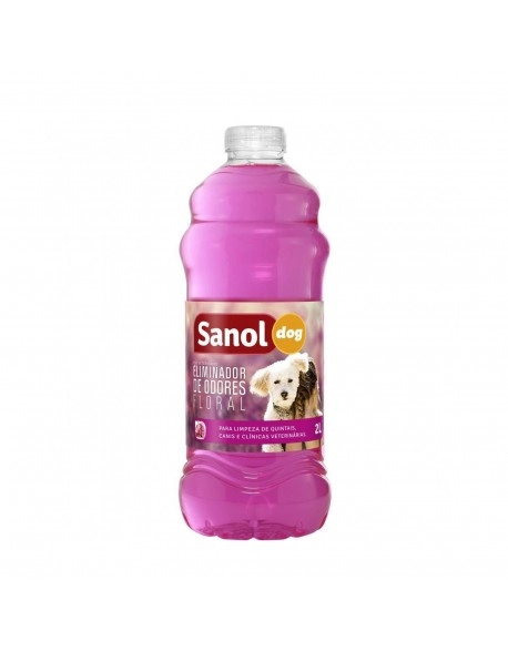 Eliminador de Odores Floral Sanol 2L