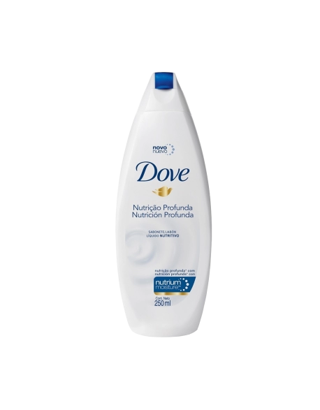 UNI DOVE SABONETE LIQ NUTRICAO PROFUNDA 250ML (12)