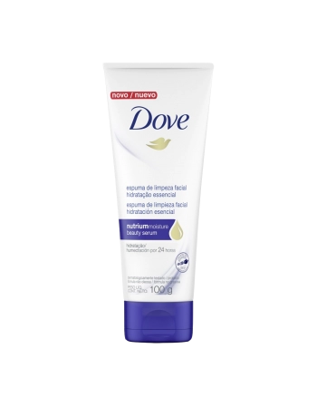 Dove Espuma Limpeza Facial Hidratação Essencial 100g