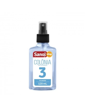 Colônia Sanol Dog para Filhotes 120ml