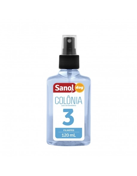 Colônia Sanol Dog para Filhotes 120ml