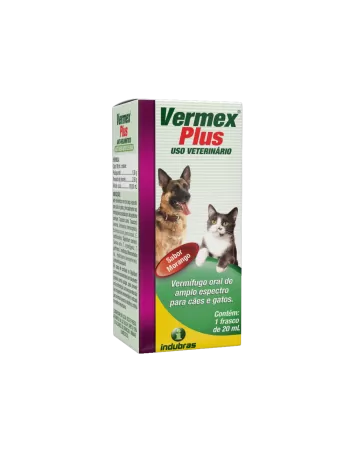 Vermífugo Vermex Plus 20ml