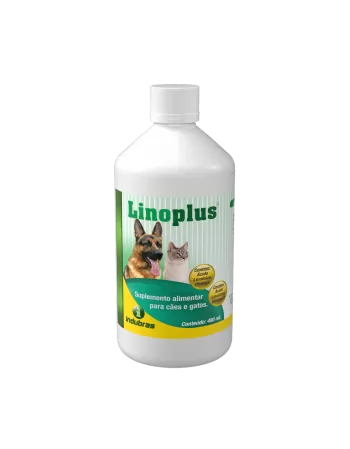 Suplemento Vitamínico Linoplus para Cães e Gatos 400ml