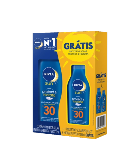 NIVEA PROT SOLAR PRT&HID 200ML+100ML GRT FPS30 (12)