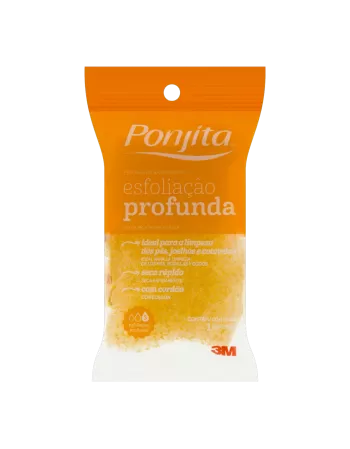 3M Ponjita Esponja Esfoliação Profunda C/1
