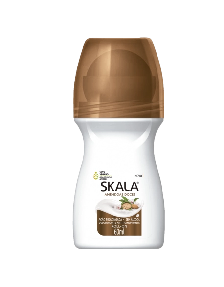 Skala Desodorante Roll On Amêndoas Doce 60ml