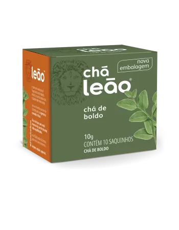Chá Leão Boldo do Chile 10 Saquinhos de 1,0g