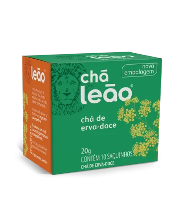 Chá Leão Erva Doce 10 Saquinhos de 2,0g