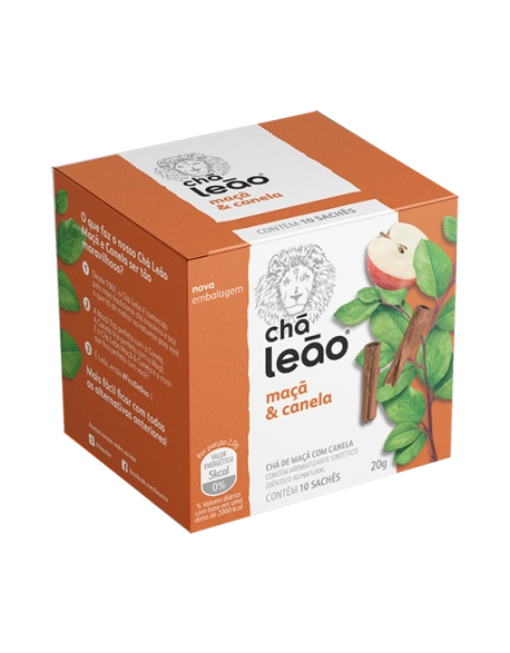 Chá Leão Maçã com Canela 10x2g (20)