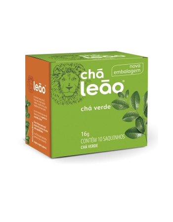 CHA LEAO VERDE 10X1,6G (10)