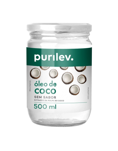 OLEO PURILEV COCO SEM SABOR 500ML (12)