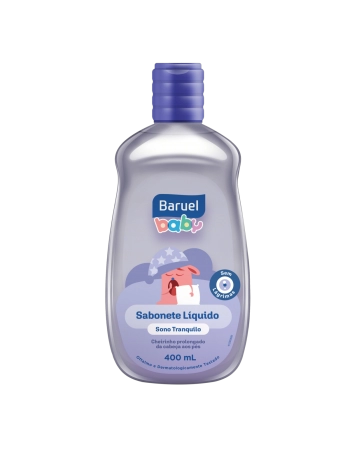 BARUEL BABY SABONETE LIQ SONO TRANQUILO 400ML (12)