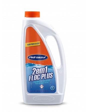 Hidroazul Floc Plus 2 em 1 - 1L