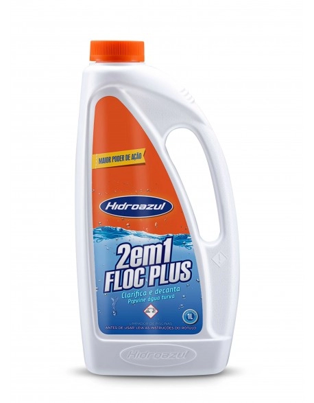 Hidroazul Floc Plus 2 em 1 - 1L