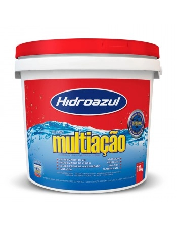 Hidroazul Cloro Multiação Balde 10Kg