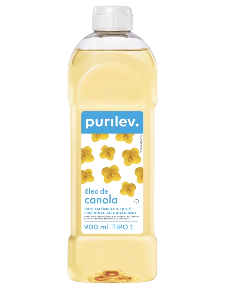 Óleo Canola Purilev 900ml