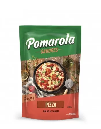 Pomarola Molho de Tomate Pizza Sachê 300g