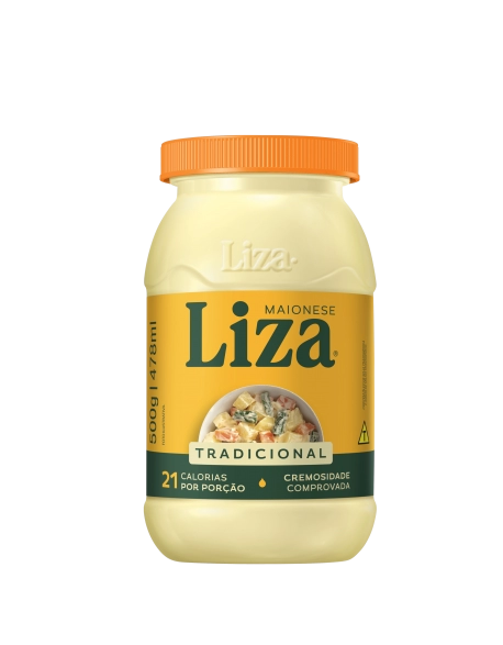 Maionese Liza Tradicional 500g