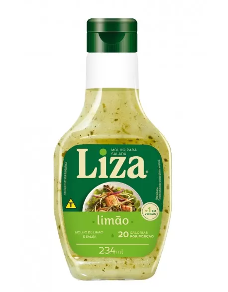 Liza Molho Para Salada Sabor Limão 234ml