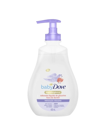 Dove Baby Sabonete Líquido Glicerina Relax Hora de Dormir 400ml