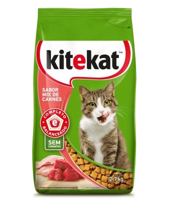 Kitekat Adulto Mix de Carne 2,7kg