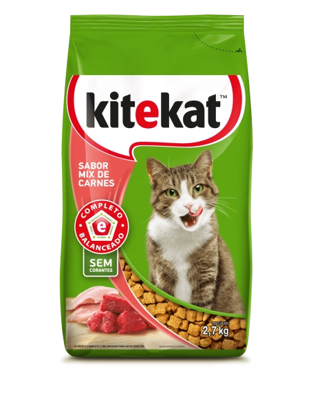 Kitekat Adulto Mix de Carne 2,7kg