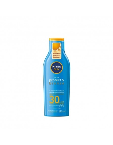 Nivea Protetor Solar Protect e Bronze FPS30 125ml