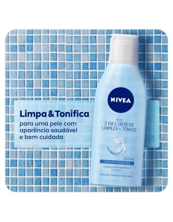 Nivea Tônico + Leite de Limpeza 2 em 1 200ml