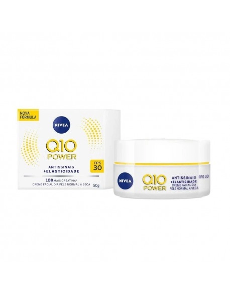 Nivea Hidratante Q10 Antissinais Dia Pele Normal a Seca 52g