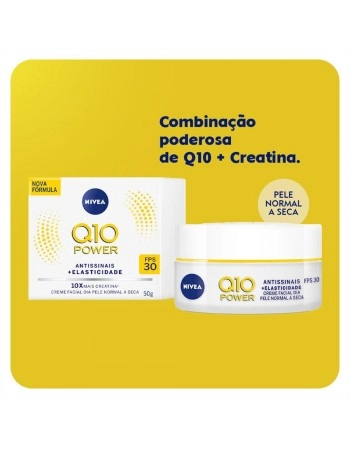 Nivea Hidratante Q10 Antissinais Dia Pele Normal a Seca 52g