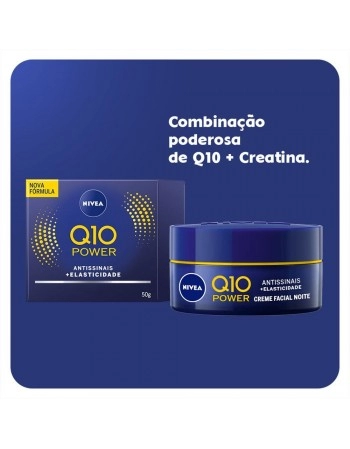 Nivea Hidratante Q10 Antissinais Noite 50g