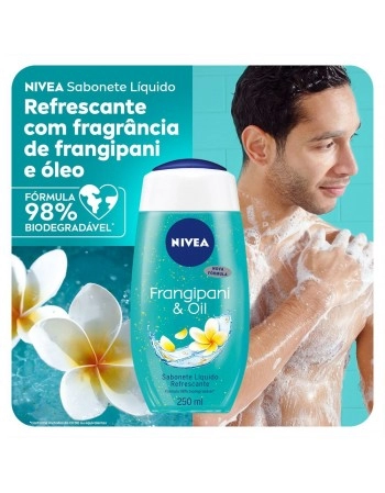 Nivea Sabonete Líquido Frangipani & Oil 250ml