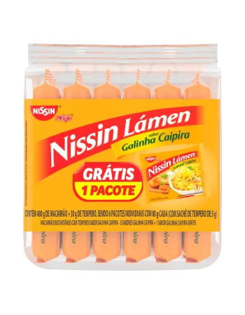 Nissin Pack Lamen 6 unidades